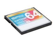 Silicon Power Superior 64GB Compact Flash CF Flash Card Model SP064GBCFC1K0V10