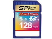 Silicon Power 128GB Elite SDXC UHS I U1 Class 10 Memory Card Speed Up to 85MB s SP128GBSDXAU1V10