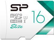 Silicon Power 16GB Read Up To 85MB s Elite microSDHC UHS 1 Memory Card with Adapter SP016GBSTHBU1V20BS