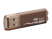 UPC 765441000803 product image for Team F108 16GB USB 2.0 Flash Drive (Brown) | upcitemdb.com