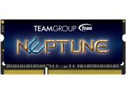 Team Neptune 8GB 204 Pin DDR3 SO DIMM DDR3 1600 PC3 12800 Memory Notebook Memory Model TND3L8G1600HC9 S01