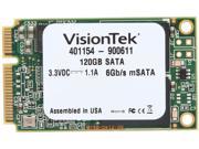 VisionTek mSATA 120GB SATA III Internal Solid State Drive SSD 900611