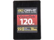 VisionTek GoDrive 2.5 120GB SATA III MLC Internal Solid State Drive SSD 900623