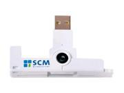 SCM SCR3500 USB 2.0 Portable ID1 Contact smart Card Reader
