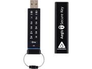 Apricorn Aegis Secure Key 16GB FIPS 140 2 Validated USB 2.0 Flash Drive with PIN Access 256bit AES Encryption