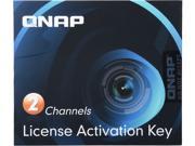 QNAP LIC CAM NAS 2CH 2 Camera License Activation Key for Surveillance Station Pro for QNAP NAS