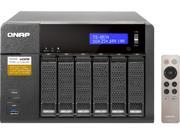 QNAP TS 653A 4G US 4GB RAM version 6 Bay Professional grade NAS. Intel Braswell Quad core 1.6 GHz CPU with Media Transcoding