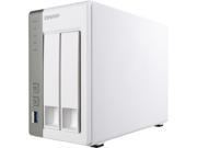 QNAP TS 231P US 2 bay Personal Cloud NAS with DLNA Mobile Apps and AirPlay Support. ARM Cortex A15 1.7 GHz Dual Core 1GB RAM