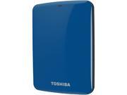TOSHIBA 750GB Canvio Connect External Hard Drive USB 3.0 Model HDTC707XL3A1 Blue