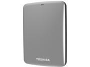 TOSHIBA 1TB Canvio Connect External Hard Drive USB 3.0 Model HDTC710XS3A1 Silver