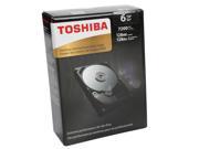 TOSHIBA X300 HDWE160XZSTA 6TB 7200 RPM 128MB Cache SATA 6.0Gb s 3.5 Desktop Internal Hard Drive Retail Packaging
