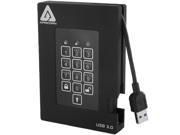 APRICORN Aegis Padlock Fortress 500GB USB 3.0 Portable FIPS 140 2 Encrypted External Hard Drive With PIN Access