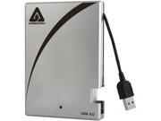 APRICORN 500GB Aegis Portable 3.0 External Hard Drive USB 3.0 Model A25 3USB 500