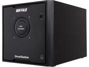 BUFFALO DriveStation Quad 24TB 4 x 6TB USB 3.0 High Performance RAID Array with Optimized Hard Drives Black