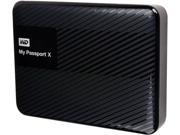 WD 3TB My Passport X for Xbox One Portable External Hard Drive USB 3.0 WDBCRM0030BBK NESN