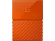 WD 3TB My Passport Portable Hard Drive USB 3.0 Model WDBYFT0030BOR WESN Orange