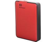 WD 2TB My Passport Essential External Hard Drive USB 3.0 Model WDBY8L0020BRD NESN Red