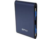 Silicon Power 2TB Armor A80 Portable Hard Drive USB 3.0 Model SP020TBPHDA80S3B Blue