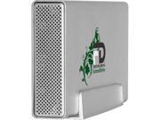 Fantom Drives GreenDrive3 2TB USB 3.0 Aluminum Desktop External Hard Drive Silver