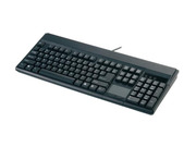 SolidTek Black Wired Full Size Keyboard with Touch Pad Built-in
