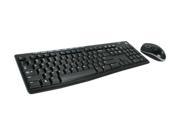 Logitech MK200 Wired Keyboard and Mouse Combo Black