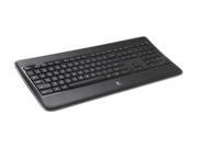 Logitech K800 920 002359 Black RF Wireless Illuminated Keyboard