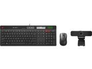 Logitech 920 004939 Black Wired Keyboard Mouse and Webcam for Cisco 725 C
