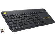 Logitech K400 Wireless Touch Keyboard with Built In Touchpad for Internet Connected TVâ€™s