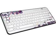 Logitech K360 920 004092 White Paisley RF Wireless Keyboard