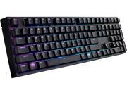 MasterKeys Pro L Mechanical Keyboard with Intelligent RGB Cherry MX Brown Switches Multiple Lighting Modes and 100% Layout