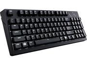 MasterKeys Pro M Mechanical Keyboard with Intelligent White LED Cherry MX Blue Switches Multiple Lighting Modes and 90% Layout