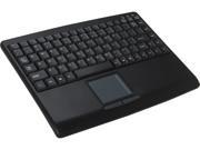 Adesso AKB 410UB SlimTouch USB Mini Keyboard with Touchpad Black