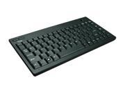 Adesso WKB 3100UB 2.4 GHz RF Wireless Mini keyboard built in Optical trackball with mini receiver and receiver holder