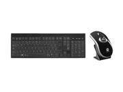 Gyration GYM5600LKNA Black RF Wireless Low Profile Keyboard w Air Mouse Elite