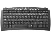 Gyration Classic Compact Wireless Keyboard GYAM CSKB NA Black RF Wireless Keyboard