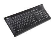 IOGEAR GKBSR201 Black Wired Keyboard With Integrated Smart Card Reader