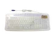 LOGISYS Computer White Wired Keyboard