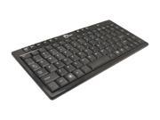 SIIG JK WR0612 S1 Black RF Wireless Ultra Slim Multimedia Keyboard