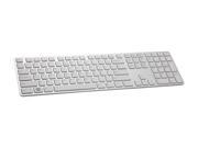 i rocks KR 6402 WH White Wired Aluminum X Slim Keyboard for PC