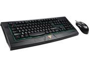 GAMDIAS GKC6001 ARES 7 Color Essential Membrane Gaming Keyboard 3200 DPI Optical Mouse Combo