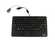 SEAL SHIELD Glow 2 S86PG2 Black Wired All in One Mini Waterproof Keyboard