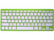 Rocksoul BK 101001GW Green Bluetooth Wireless Keyboard for Apple Devices