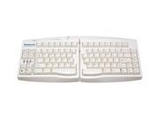 Goldtouch GTU 0033 White Wired Adjustable Keyboard