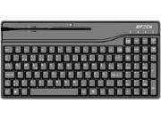 ID TECH IDKA 334333B Compact POS Keyboard with Build in MSR