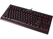 Corsair Gaming K63 Compact Mechanical Keyboard Backlit Red LED Cherry MX Red