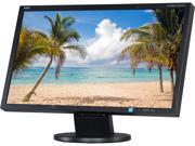 NEC AS222WM BK Black 21.5 5ms Widescreen LED Backlight LCD Monitor Built in Speakers