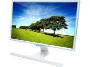 SAMSUNG S24E370DL Glossy White PLS 23.6 4ms Widescreen LED Backlight LCD Monitor; Free Sync Compatible w Wireless Phone Charging Capability