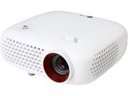 LG PW600G Portable 3D Ready LED DLP Pico Portable Projector 1280 x 800 100000 1 600 ANSI Lumens USB Built in Speaker