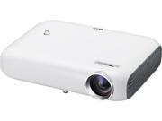 LG PW1000 Minibeam LED Projector With Screen Share and Bluetooth Sound out 1000 ANSI Lumens 100000 1 Contrast Ratio 40 Projection Image HDMI USB Digital