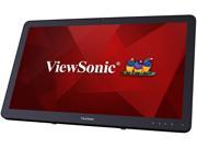 ViewSonic TD2430 Black 23.6 Projected Capacitive 10 touch point Touchscreen Monitor Built in Speakers